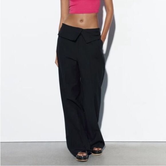 NWT Linen blend full length pants Size Xsmall - Picture 1 of 13